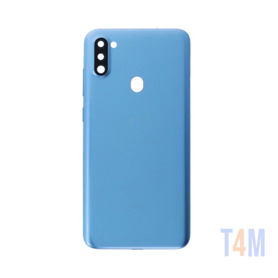 Tapa Trasera+Lente de Camara Samsung Galaxy A11/A115 Azul